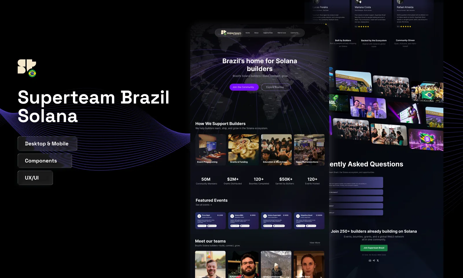 Superteam Brazil interface preview